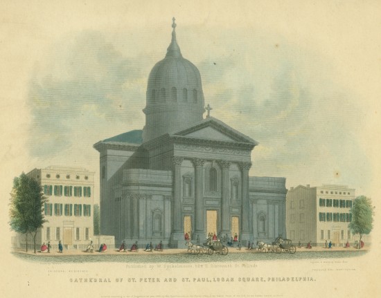 Cathedral Basilica of SS. Peter and Paul, 1860